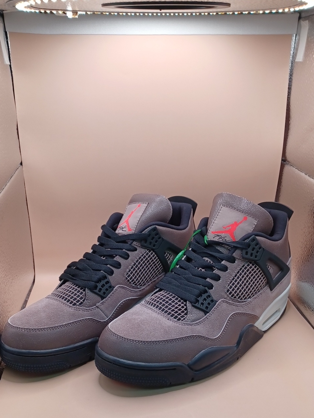 Nike Air Jordan 4 Retro-Taupe Haze Infeared 23 Men Size 13 US DB0732-200